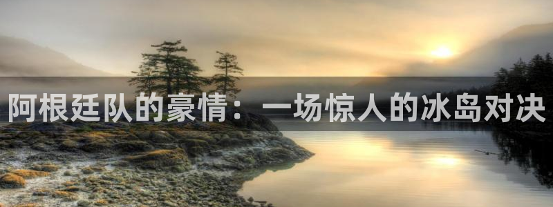 足球世界杯赛程：阿根廷队的豪情：一场惊人的冰岛对决