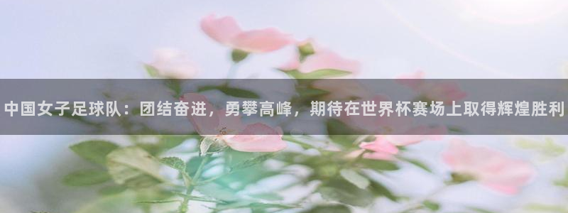 2026世界杯欧洲预选赛赛程表：中国女子足球队：团结奋进，勇攀高峰，期待在世界杯赛场上取得辉煌胜利