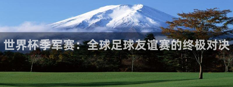 2026足球世界杯赛程时间表：世界杯季军赛：全球足球友谊赛的终极对决